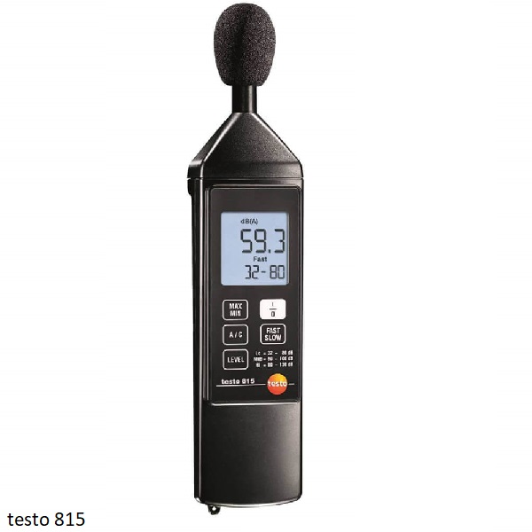 Máy đo độ ồn âm thanh testo 815