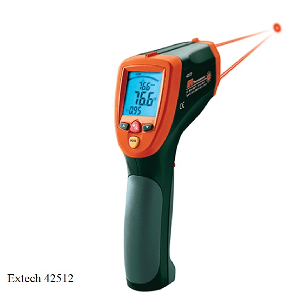 Nhiệt kế hồng ngoại laser kép Extech 42512 - Minh Trí Vina