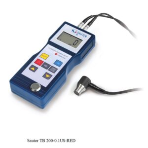Máy đo độ dày siêu âm Sauter TB 200-0.1US-RED