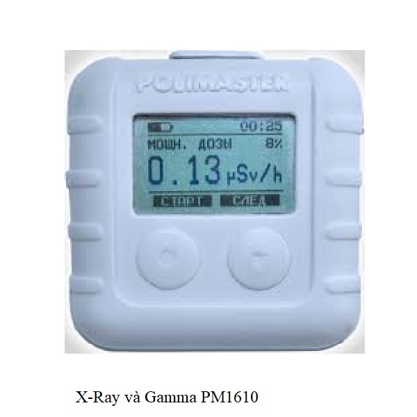 Máy đo liều lượng cá nhân X-Ray và Gamma PM1610
