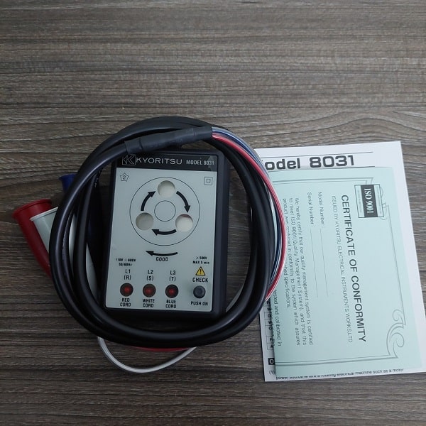 Đồng hồ chỉ thị pha Kyoritsu 8031