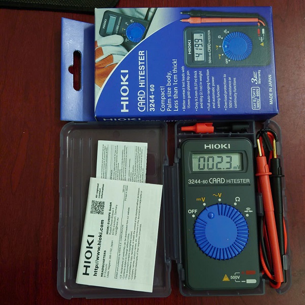 hioki-3244-60 Đồng hồ vạn năng bỏ túi Hioki 3244-60