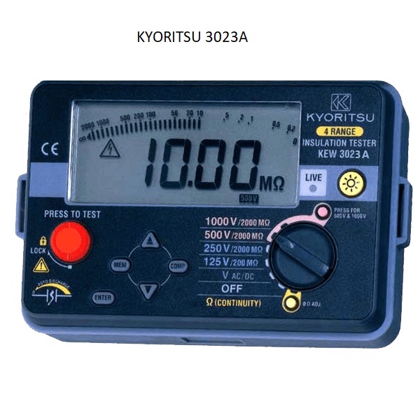Máy kiểm tra độ cách điện KYORITSU 3023A