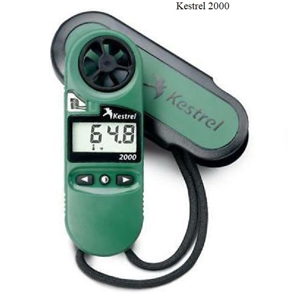 Máy đo nhiệt độ và gió Kestrel 2000