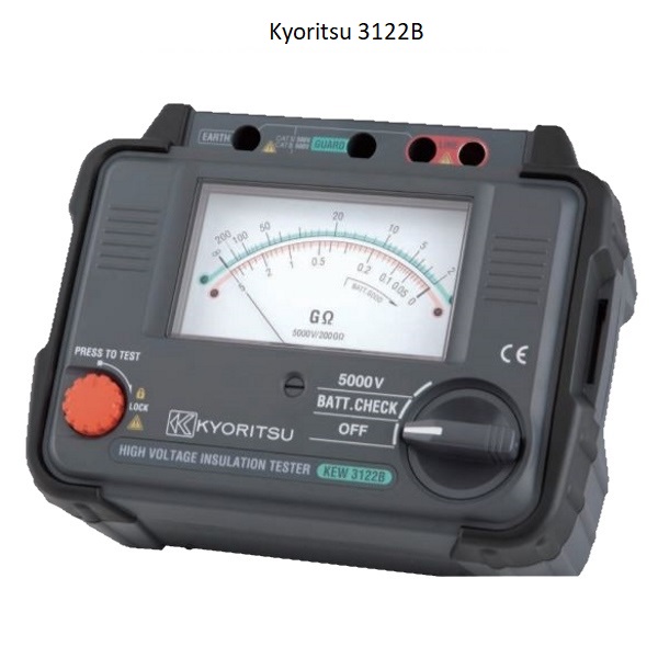 Máy đo cách điện cao thế Kyoritsu 3122B