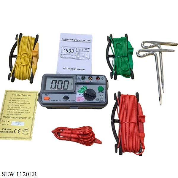 Máy đo điện trở đất 3 dây SEW 1120ER
