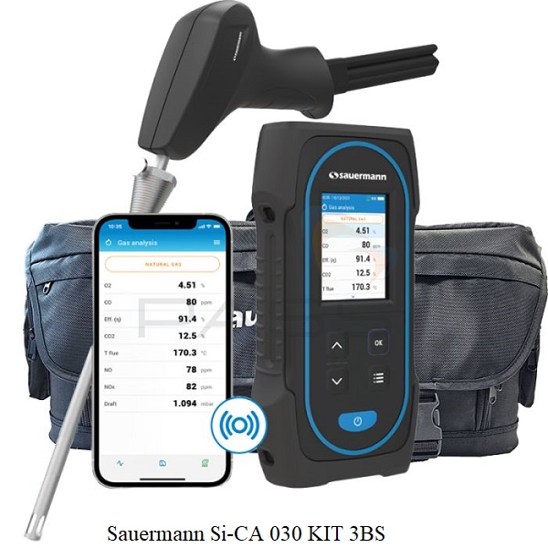 Bộ phân tích khí Sauermann Si-CA 030 KIT 3BS