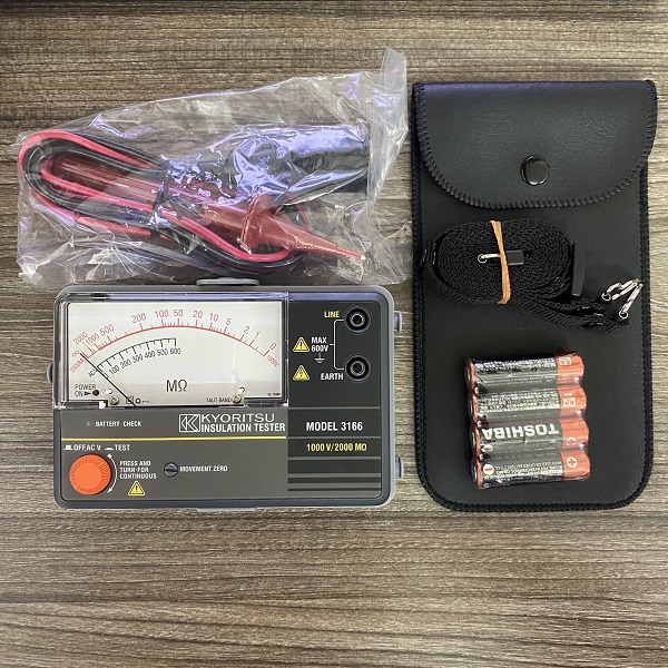 Đồng hồ đo điện trở cách điện Kyoritsu 3166 chính hãng, giá rẻ