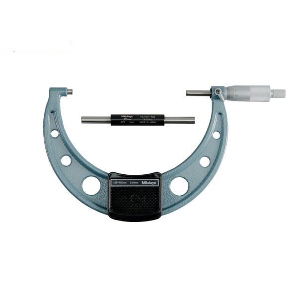 Panme đo ngoài cơ khí 150mm Mitutoyo 103-142-10 (3µm)