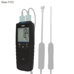 Máy đo nhiệt độ tiếp xúc hai kênh Kimo TT22