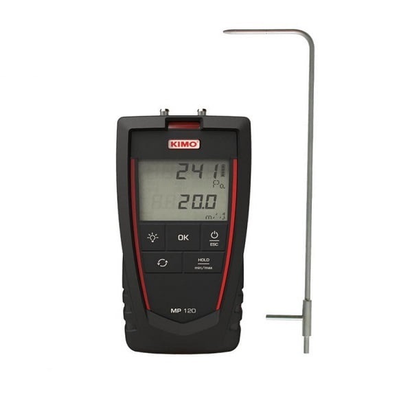 Máy đo áp suất, tốc độ gió Kimo MP120