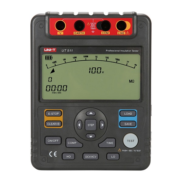 Đồng hồ đo điện trở cách điện Uni-t UT511 Đồng hồ đo điện trở cách điện Uni-t UT511