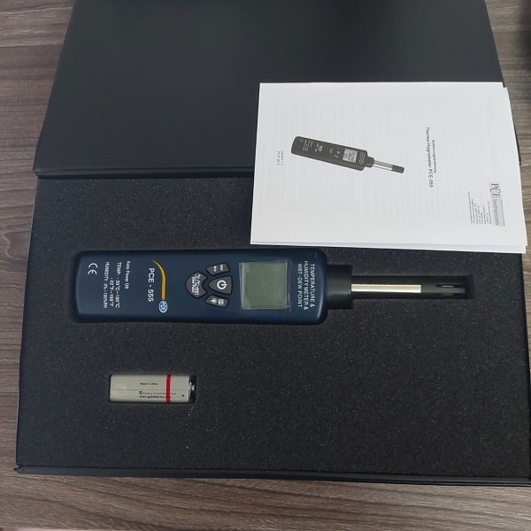 Máy đo độ ẩm không khí Pce-555 Máy đo độ ẩm không khí Pce-555