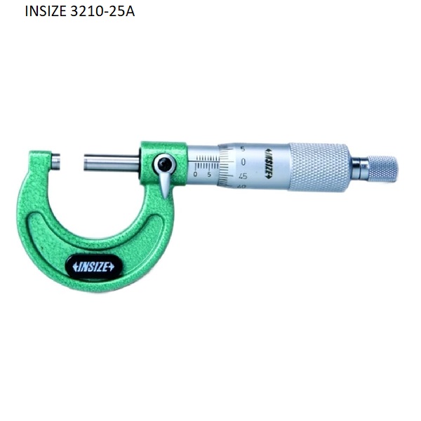Panme đo ngoài 0-25mm Insize 3210-25A