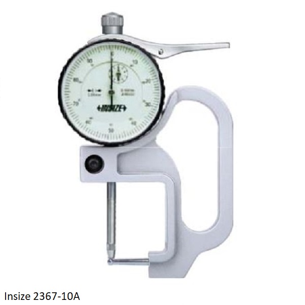 Đồng hồ đo độ dày Insize 2367-10A