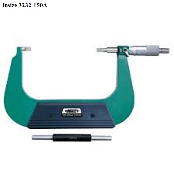 Panme cơ đo ngoài Insize 3232-150A