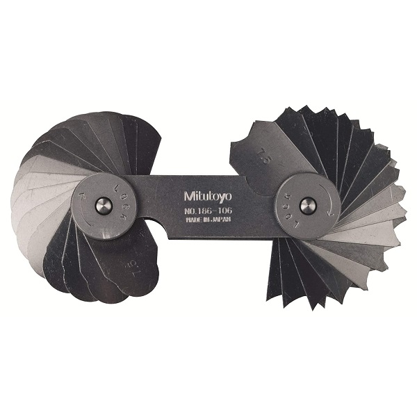 Mitutoyo 186-106 dưỡng đo bán kính Mitutoyo 186-106 dưỡng đo bán kính