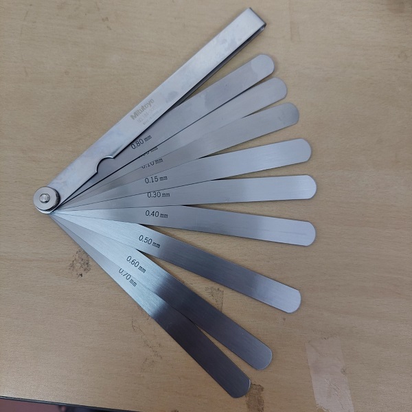 Mitutoyo 184-308S dưỡng kiểm tra khe hở Mitutoyo 184-308S dưỡng kiểm tra khe hở