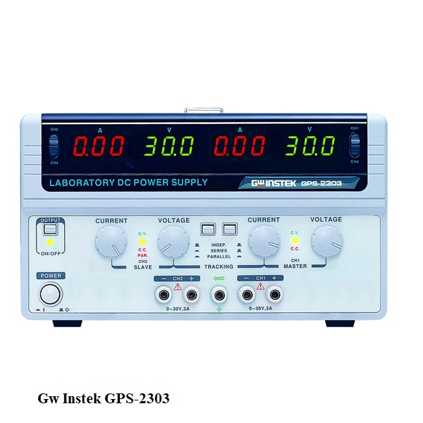 Nguồn DC tuyến tính Gw Instek GPS-2303