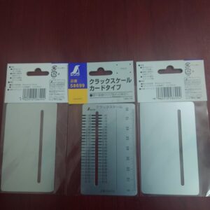 Thước - dưỡng đo vết nứt bê tông Shinwa 58699