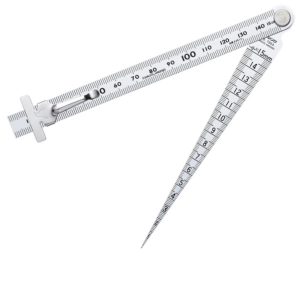 Thước lá và thước đo lỗ Shinwa 62612