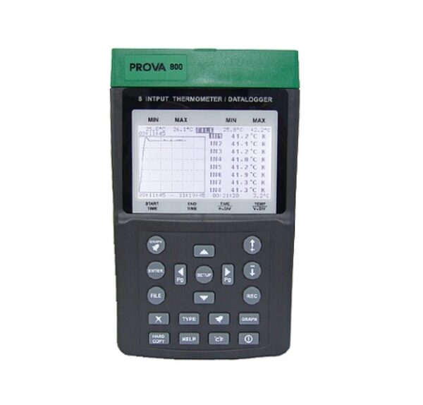 Máy ghi dữ liệu nhiệt độ TES Prova 800