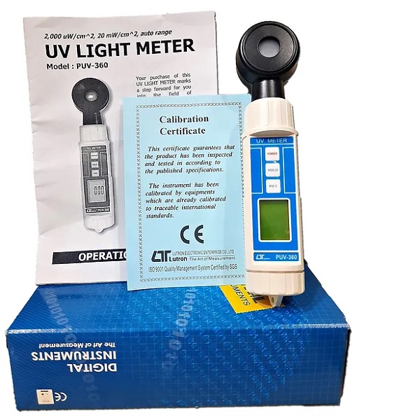 Máy đo bức xạ ánh sáng Lutron PUV-360