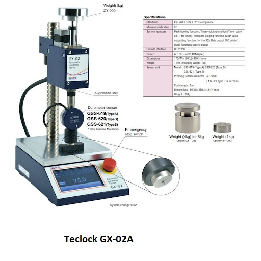 Máy đo độ cứng tự động Teclock GX-02A