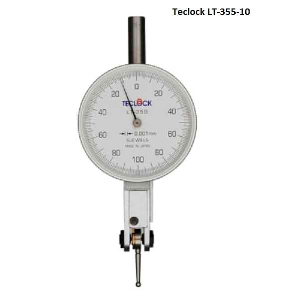 Teclock-LT-355-10 Đồng hồ so chân gập 0.28mm Teclock LT-355-10