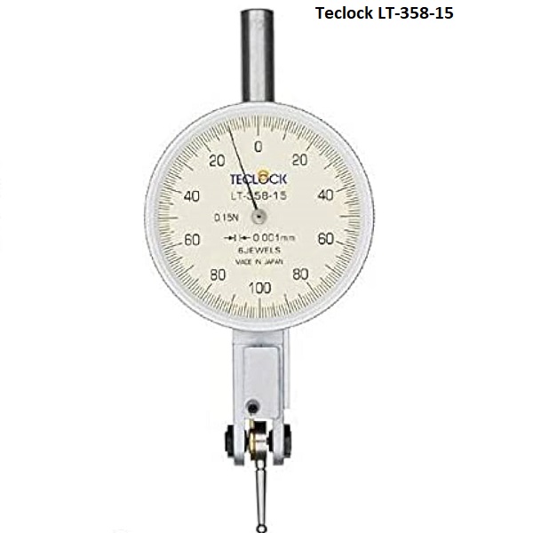 Teclock-LT-358-15 Đồng hồ so 0.2mm Teclock LT-358-15
