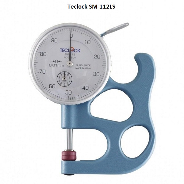 Đồng hồ đo độ dày vật liệu Teclock SM-112LS