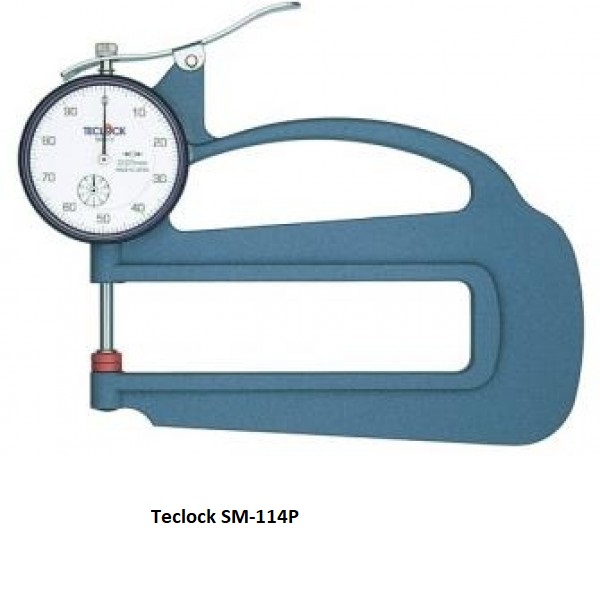 Đồng hồ đo độ dày vật liệu Teclock SM-114P