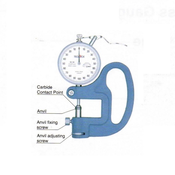 Teclock-SM-1201LS Đồng hồ đo độ dày Teclock SM-1201LS