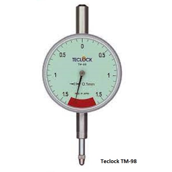 Teclock-TM-98f Đồng hồ so một vòng Teclock TM-98