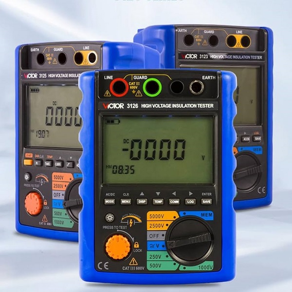 Victor-3125 Máy đo điện trở cách điện Victor 3125