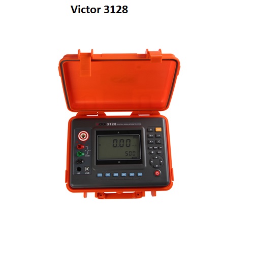 Victor-3128 Máy đo điện trở cách điện Victor 3128