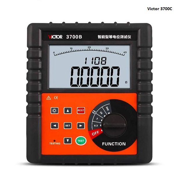Victor-3700C Thiết bị đo điện trở thấp Victor 3700C
