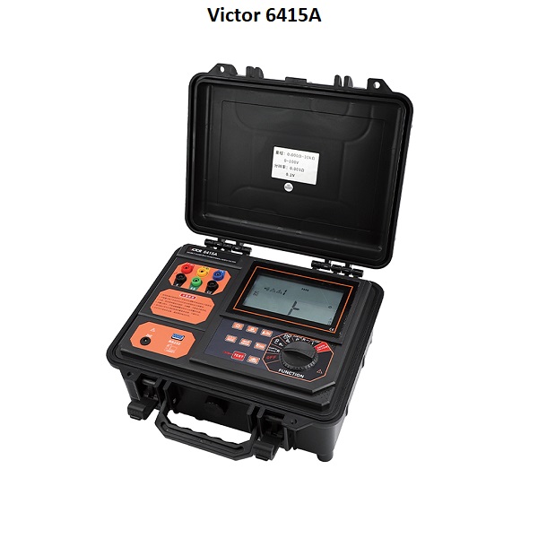 Victor-6415A Đồng hồ đo điện trở đất Victor 6415A