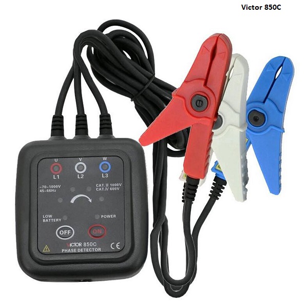 Victor-850C Máy đo thứ tự pha không tiếp xúc Victor 850C