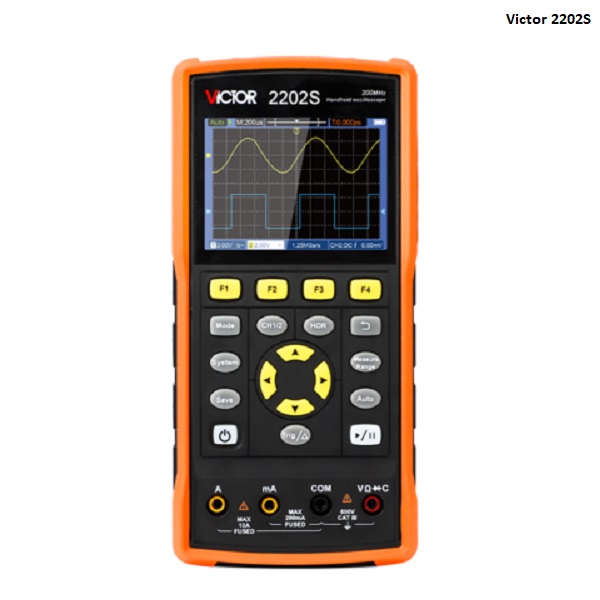 Máy hiện sóng số cầm tay Victor 2202S