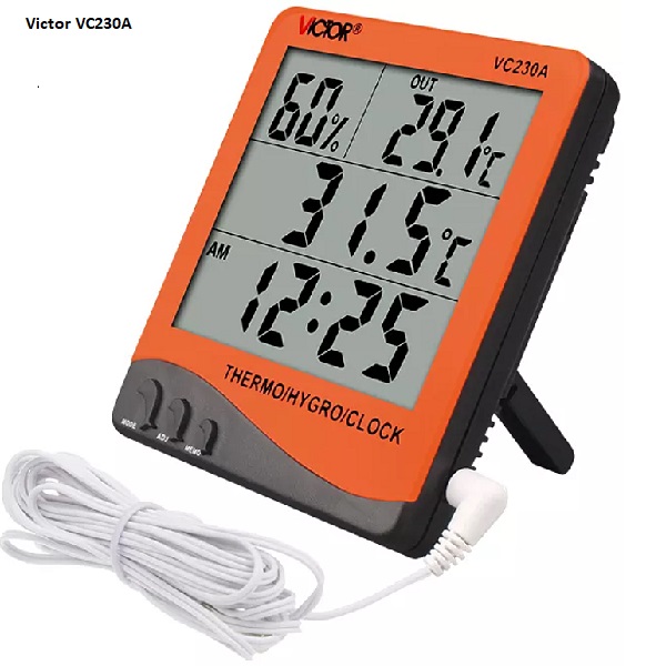 Victor-VC230A Nhiệt kế đo độ ẩm Victor VC230A