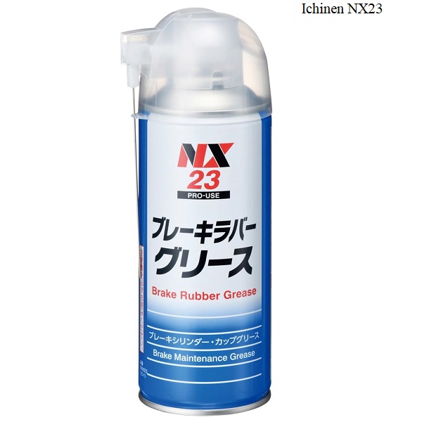 Chai xịt mỡ cho phanh cao su Ichinen NX23