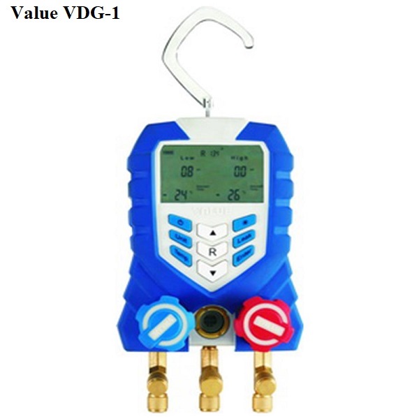 Đồng hồ nạp gas lạnh điện tử Value VDG-1