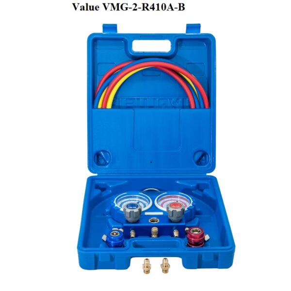 Đồng hồ nạp gas lạnh Value VMG-2-R410A-B