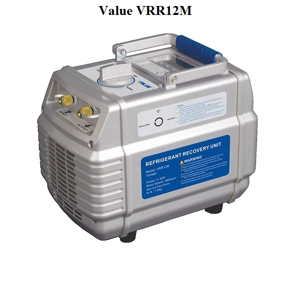 Thiết bị thu hồi gas lạnh Value VRR12M