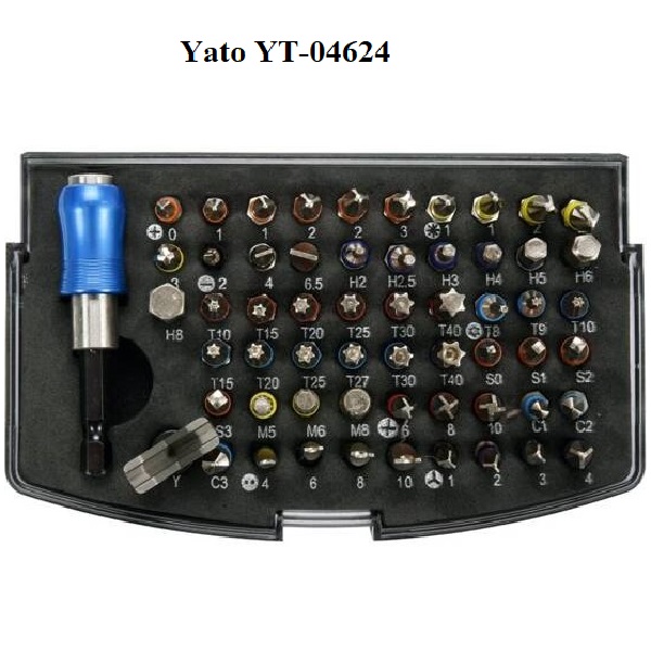 Bộ tua vít 59 chi tiết Yato YT-04624