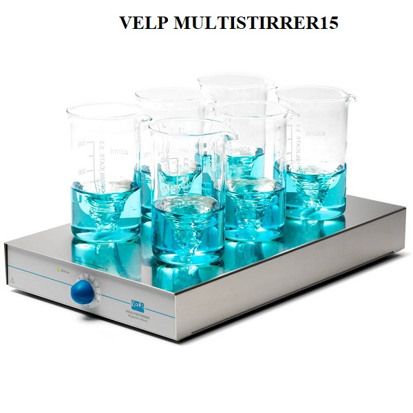 Máy khuấy từ 15 vị trí Velp MULTISTIRRER15