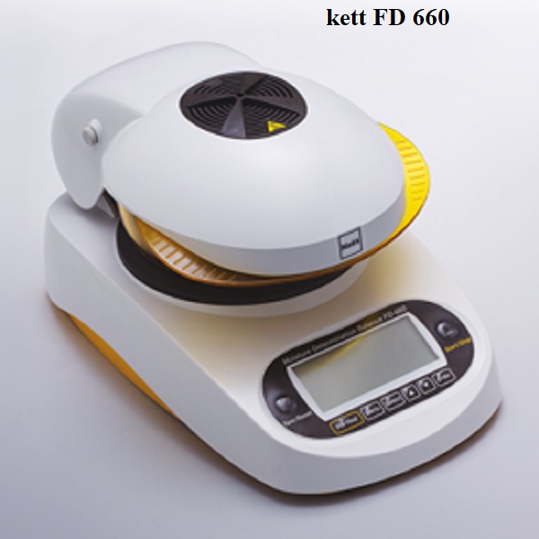 Cân sấy ẩm hồng ngoại kett FD 660