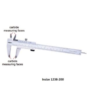 Thước cặp cơ mỏ Carbide Insize 1238-200