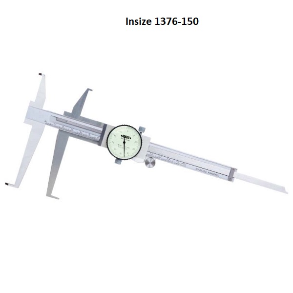 Thước cặp đồng hồ đo rãnh Insize 1376-150